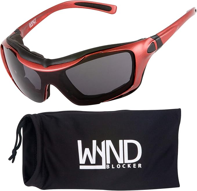 Polarized Large Motorcycle Riding Sunglasses Sports Wrap Glasses