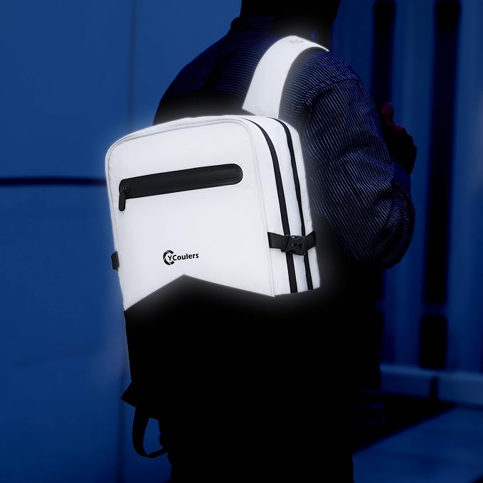 Reflect 360 safety Highly Reflective Water Resistant Backpack/Rucksack,20L with laptop compartment Great for Travel, Commuting,Sports,Cycling