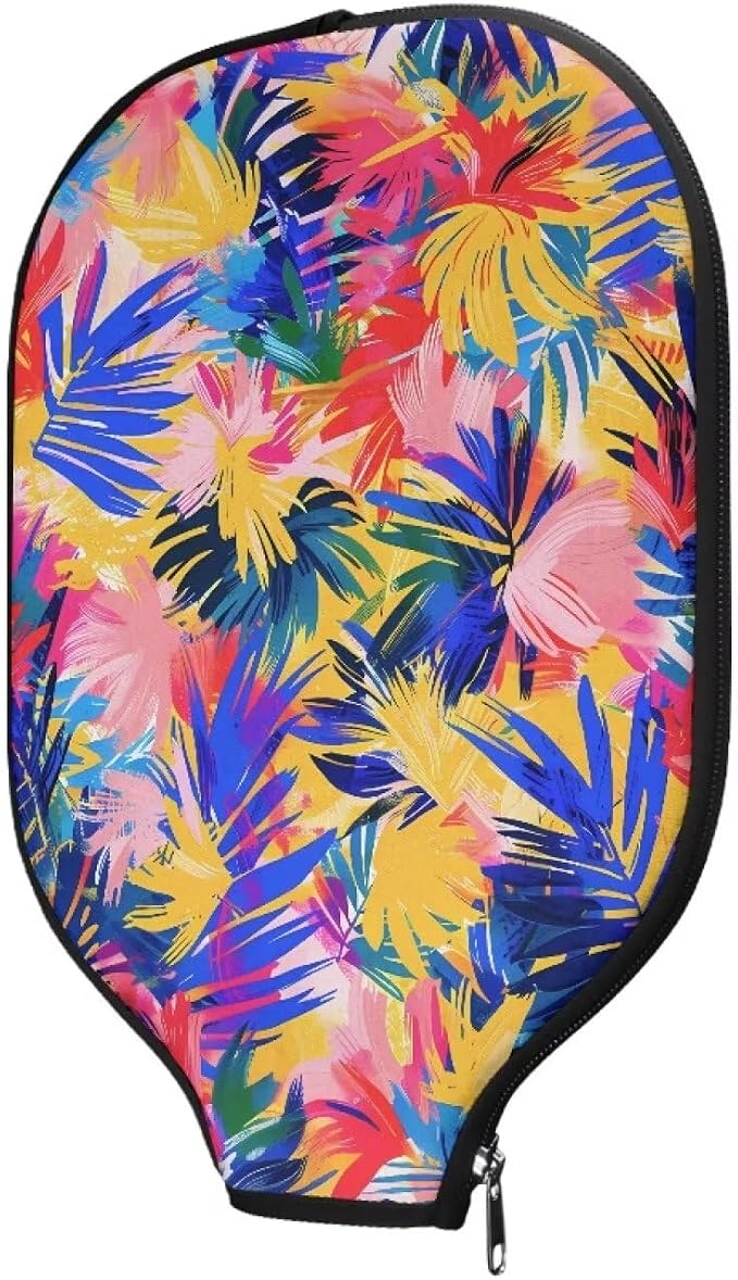 Pickleball Paddle Covers Only for Men and Women Zipper Closure Protection and Decoration