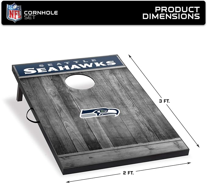 Wild Sports 2'x3' MDF Wood NFL Cornhole Set