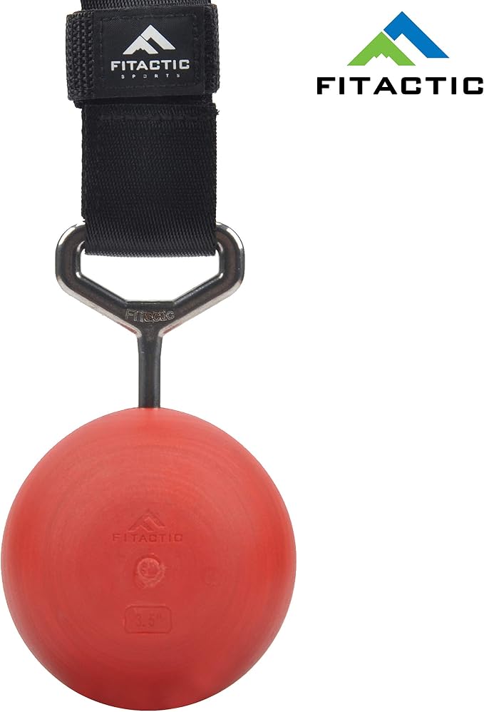 Rock Climbing Solid Training Cannonball Bomb Power Pull Up Ball Hold Grips for Straps for Finger, Forearm, Biceps, Back Muscles