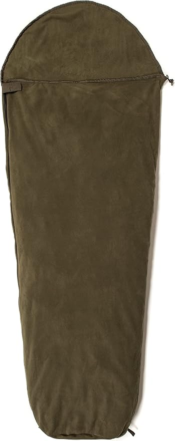 Snugpak Fleece Sleeping Bag Liner with Side Zip