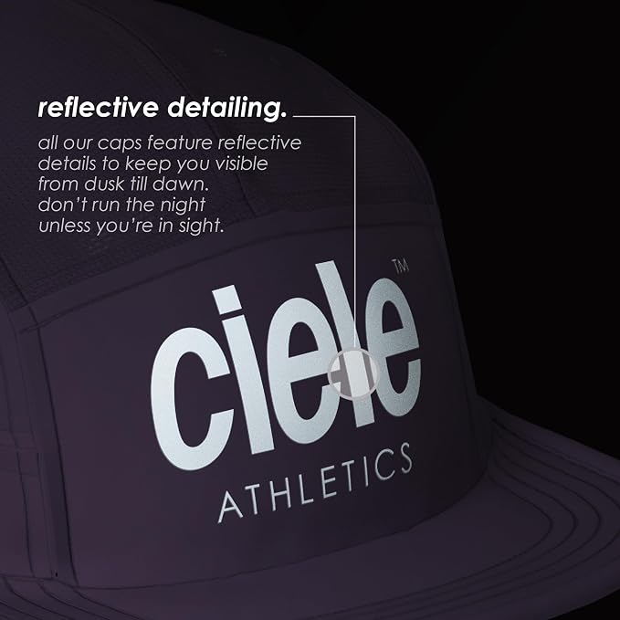 Ciele Athletics GOCap - Premium Washable Moisture Wicking Hat with Sun Protection, 5-Panel Knit Running Hat