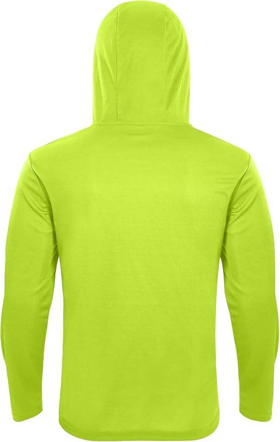 Mens Long Sleeve T-Shirts Casual Crew Neck Tee Shirt Summer Soft Running Swimming Cycling Fishing Tops