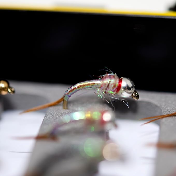 Outdoor Planet 24/48/66/72 Premium Hand Tied Fly Fishing Flies Assortment | Fly Boxes Included | Dry, Wet, Nymphs, Streamers, Wooly Buggers, Terrestrials | Trout, Bass Lure Set, Kit, Gift