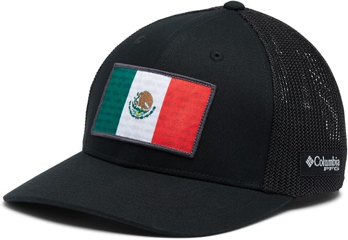 Columbia Unisex PFG Fish Flag Mesh Ball Cap