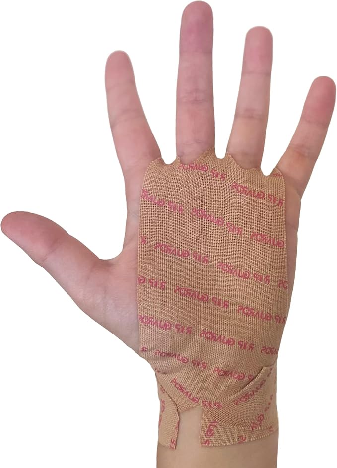 WOD&DONE 40 or 20 Strips of RipGuards Gymnastics Hand Protection Tape Grips Against Rips - no More Ripped Hands - Works for All Sports