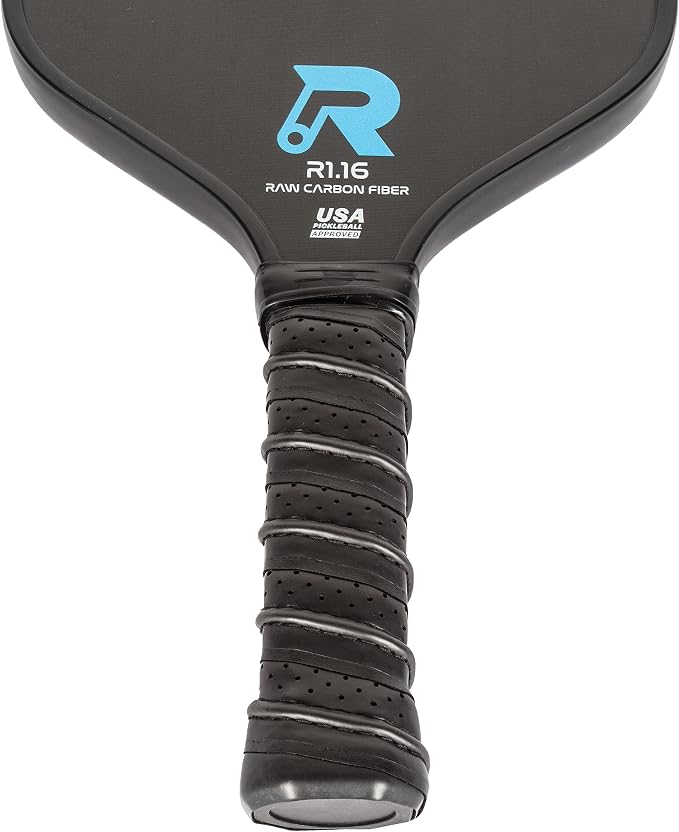 Ronbus R1.16/R2.16/R3.16 Raw Toray T700 Carbon Fiber Pickleball Paddle with 16 mm Polypropylene Honeycomb Core