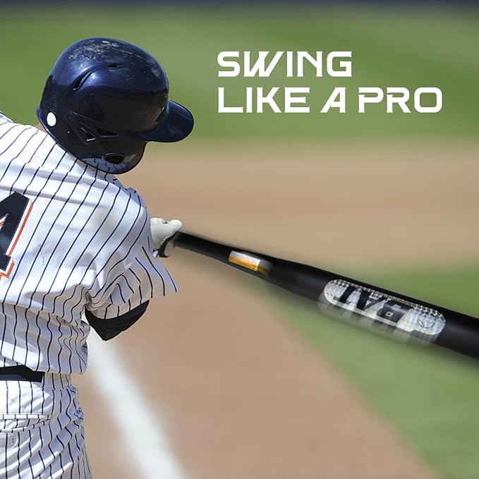 32in Baseball Bat 2LBS Heavy Duty Weighted Steel Baseball Bat for Adult and Youth Hardball Metal Bats, 2in Barrel