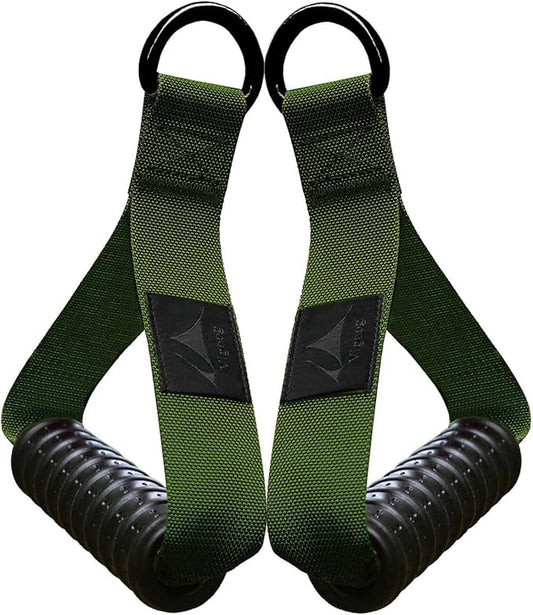 Heavy Duty Gym Workout Handles Attachment for Cable Machine,Resistance Band,Pulley System Home Exercise Equipment, Comfortable and Stronger Grip