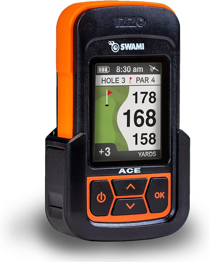 Izzo Golf Swami Ace Handheld Golf GPS Rangefinder