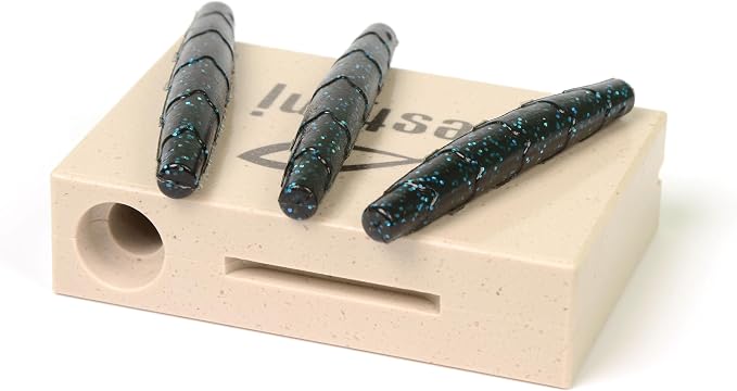 Soft Plastiс Lure Mold Making Injection Molds Fishing Googan Rattlin NED Stick 3'' Three Cavity
