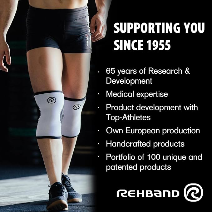 Rehband Non-Slip Athletic Hook Grip Tape, Thumb Tape Crossfit, Powerlifting & Weightlifting Tape - Hookgrip Tape Protects Fingers Against Blisters