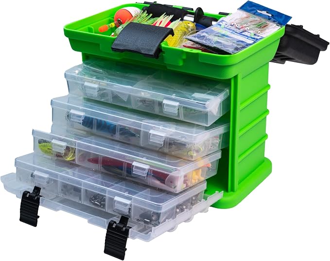 Fishing Lures Kit with Tackle Box Included Crankbait, Minnow, Spinnerbaits, Spoons, Soft Lures, Jigs, Hooks, Bait Rigs, Weights Sinkers, Topwater Lures Freshwater Saltwater 346/353Pcs