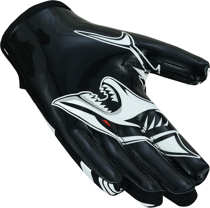 Non-Slip Tacky Football Gloves Ball Feel Sensation, Football Receiver Gloves in Youth, Adult, and Kid Sizes, Ultra Sticky Silicone Strong Palm Grip