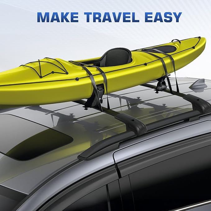 Roof Rack Cross Bars Compatible with Ford Bronco Sport On-Road Base & Bigbend 2021-2026 & Outer Banks 2021 & Heritage 2023, 300LBS Heavy Duty Adjustable Aluminum Cargo Bar for Rooftop Carrier