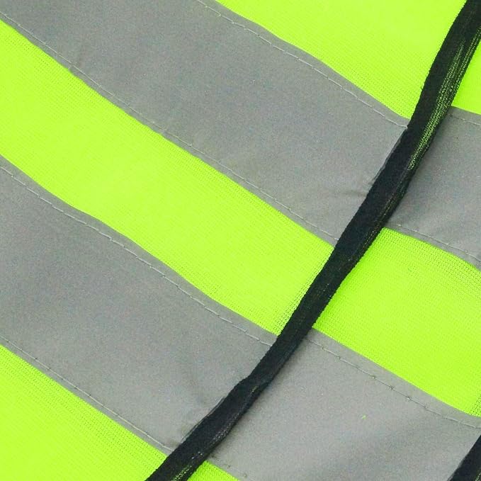 AIEOE Kids High Visibility Safety Vest Reflective Running Lightweight Traffic Walking Breathable Construction Vest