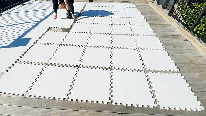 Potent Skateable Synthetic Ice Hockey Tiles (10 pcs per Box, 21.6 SQFT)