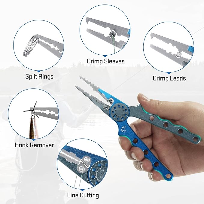 Piscifun Fishing Line Winder Spooler with Fishing Pliers