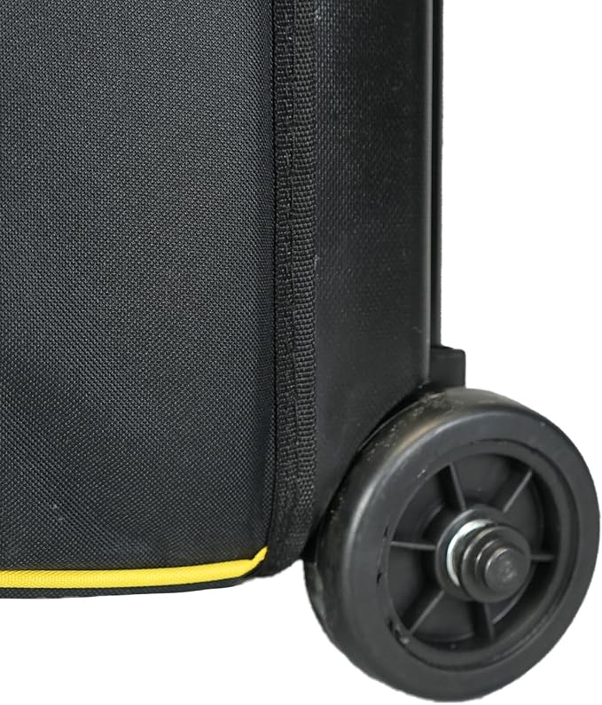 ELITE Basic Bowling Bag Double (2) Ball Roller with Rolling Wheels