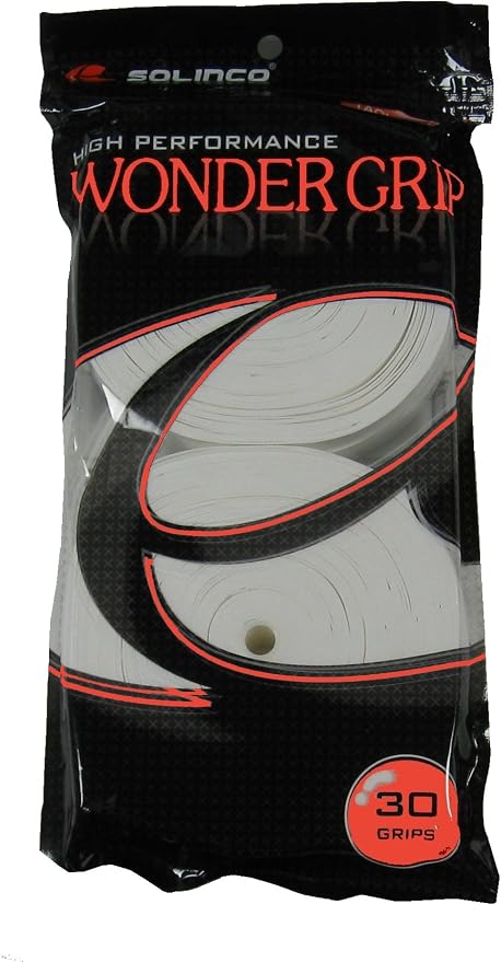 Solinco Wonder Grip Tennis Overgrip 30 Pack - Soft & Tacky