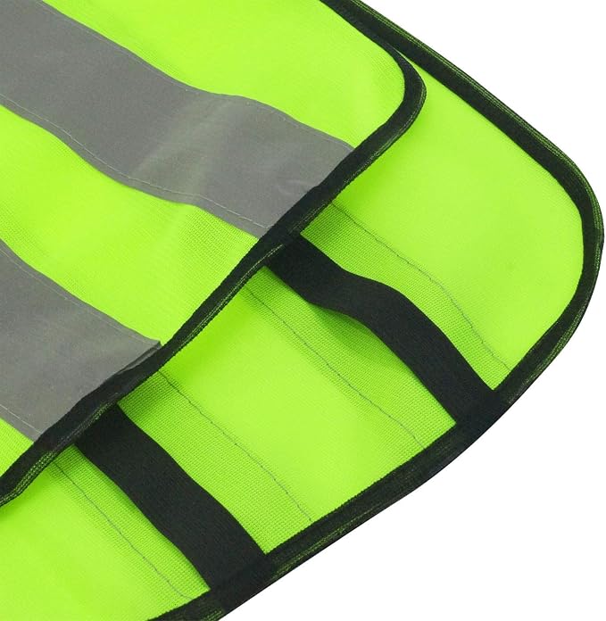 AIEOE Kids High Visibility Safety Vest Reflective Running Lightweight Traffic Walking Breathable Construction Vest