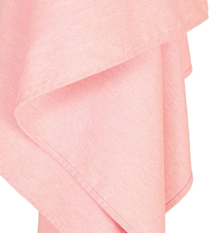 Dock & Bay Beach Towel - Quick Dry, Sand Free - Compact, Lightweight - 100% Recycled - Includes Bag - Essential - Pink, Large (160x90cm, 63x35)