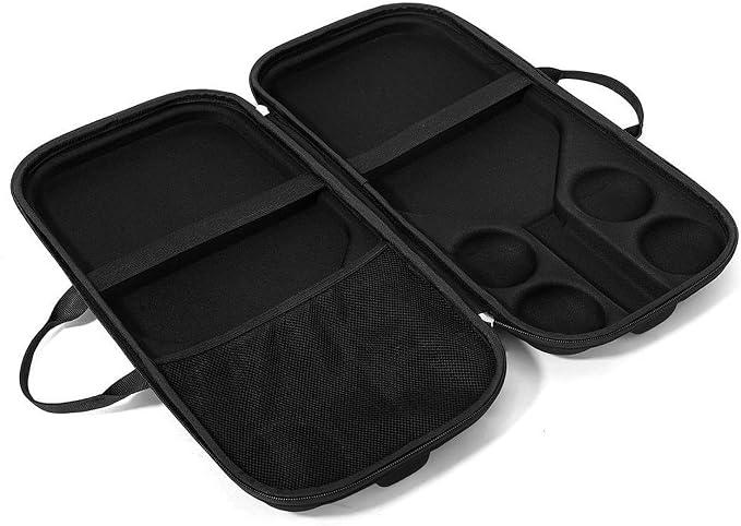 Hard Case Pickleball Racket Storage Bag with Handle for Outdoor Activities