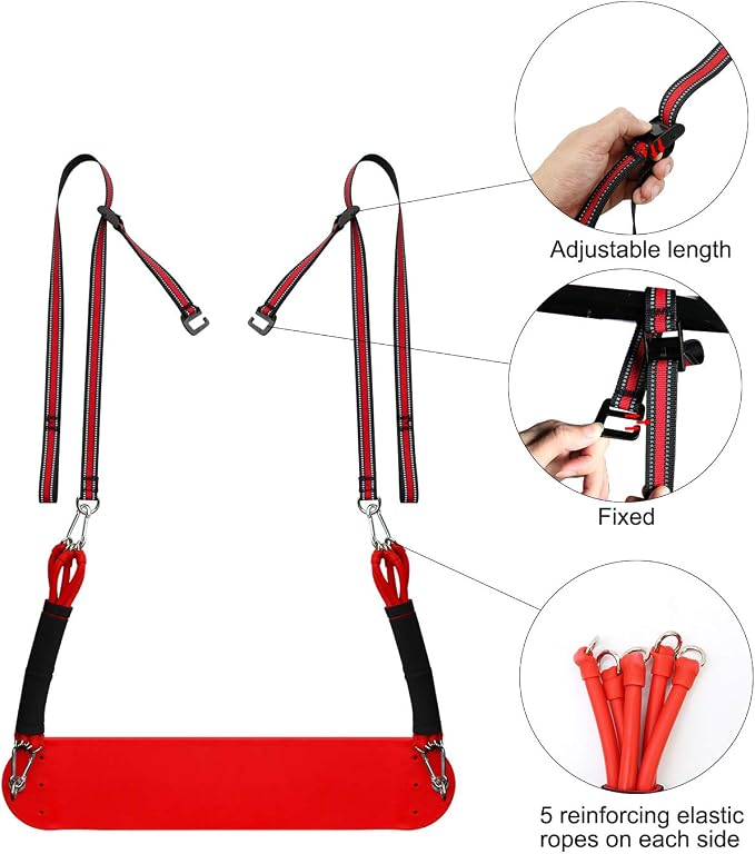SYNTECSO 220-440Lbs Pull Up Assistance Bands - Heavy-Duty Pull Up Resistance Bands for Chin-up Workout