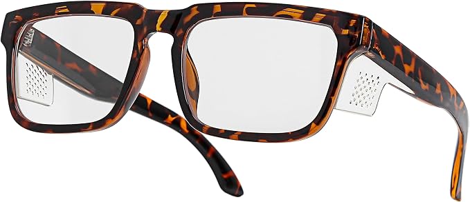 Z87 High-Visibility Construction Anti-Fog Photochromic UV400 Blue Light Blocking Impact Resistant Safety Glasses