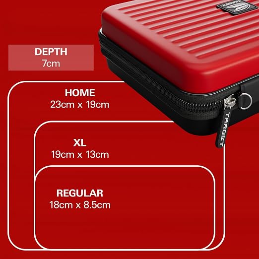 Target Darts Takoma Home Darts Wallet Red, Home Kit