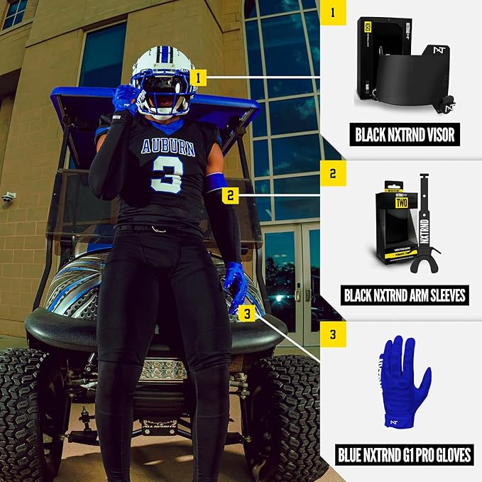 Nxtrnd G1 Pro Men's Football Gloves, Adult Sticky Receiver Gloves