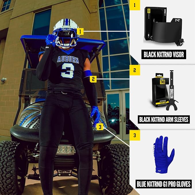 Nxtrnd G1 Pro Men's Football Gloves, Adult Sticky Receiver Gloves