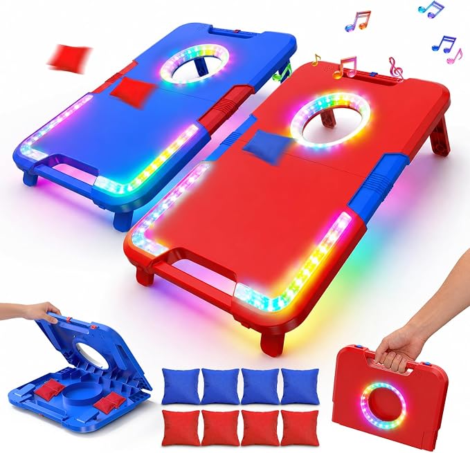 TERRAMUS Cornhole Board Set