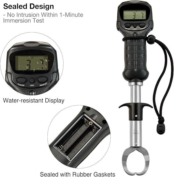 Piscifun Fishing Line Winder Spooler & Fish Gripper with Digital Fish Scale