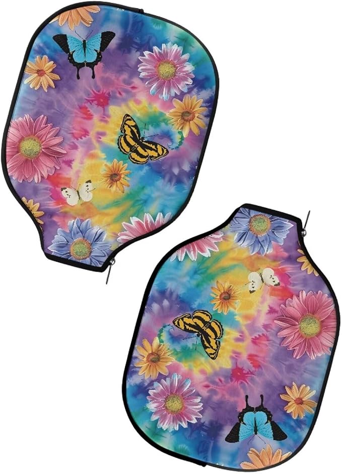 Pickleball Paddle Covers Only for Men and Women Zipper Closure Protection and Decoration