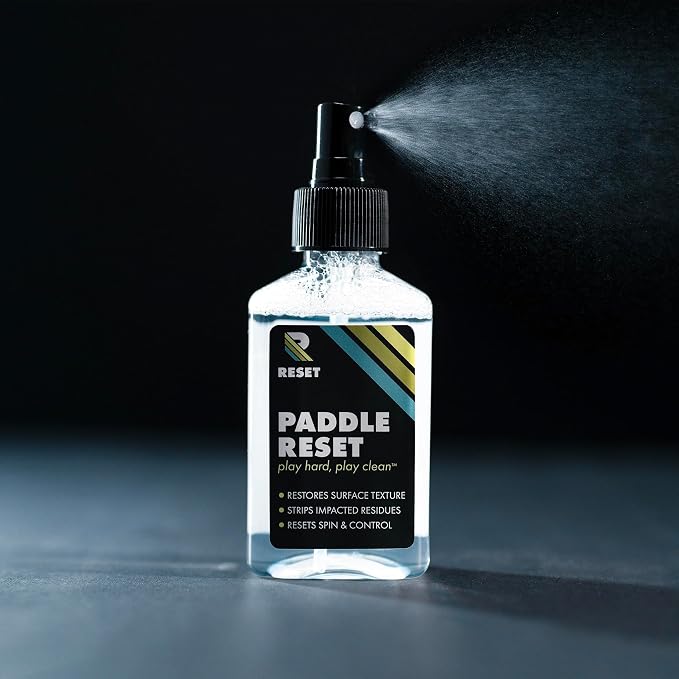Paddle Reset - Pickleball Paddle Cleaner - Strips Impacted Residue and Increases Spin and Control
