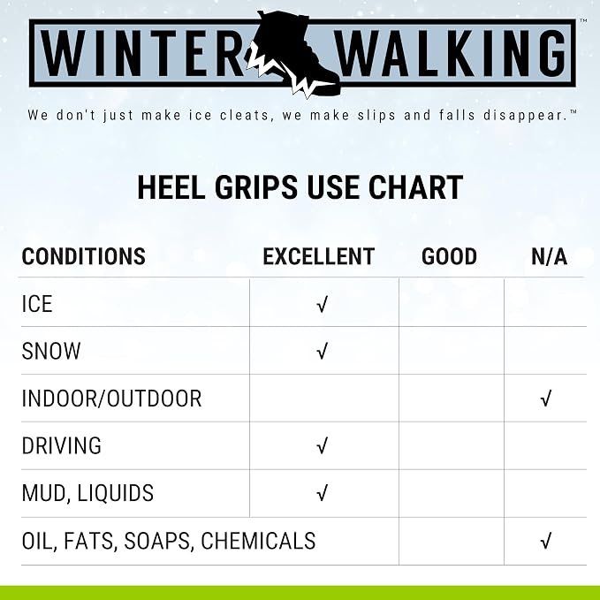 Heel Grips Ice Cleat