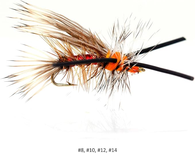 Outdoor Planet 24/48/66/72 Premium Hand Tied Fly Fishing Flies Assortment | Fly Boxes Included | Dry, Wet, Nymphs, Streamers, Wooly Buggers, Terrestrials | Trout, Bass Lure Set, Kit, Gift
