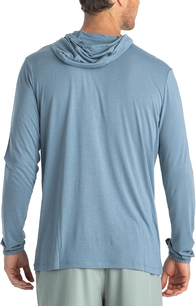 Free Fly Men's Lightweight Hoodie - UPF 20+ Sun Protection Hoodie for Men - Breathable Long Sleeve Sun Shirt for Fishing