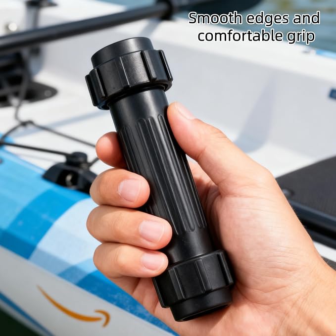 2-Pack Paddle Board Connector Set Heavy-Duty Paddle Replacement Part for Kayak Canoe and Inflatable Boat Board Oars Leak-Proof Joint with Secure Locking Mechanism
