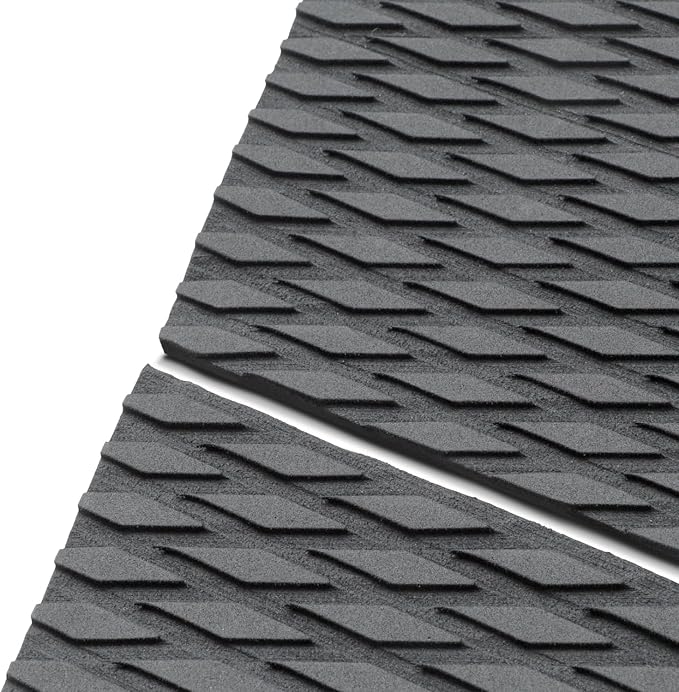 Hjdeck Boat Flooring EVA Foam Boat Decking Marine Carpet Non-Slip Decking Sheet Self-Adhesive Marine Flooring for Fishing Boat Kayak Yacht RV Swimming Pool Golf Cart 94.5"x23.6"/16.1"/11.8"