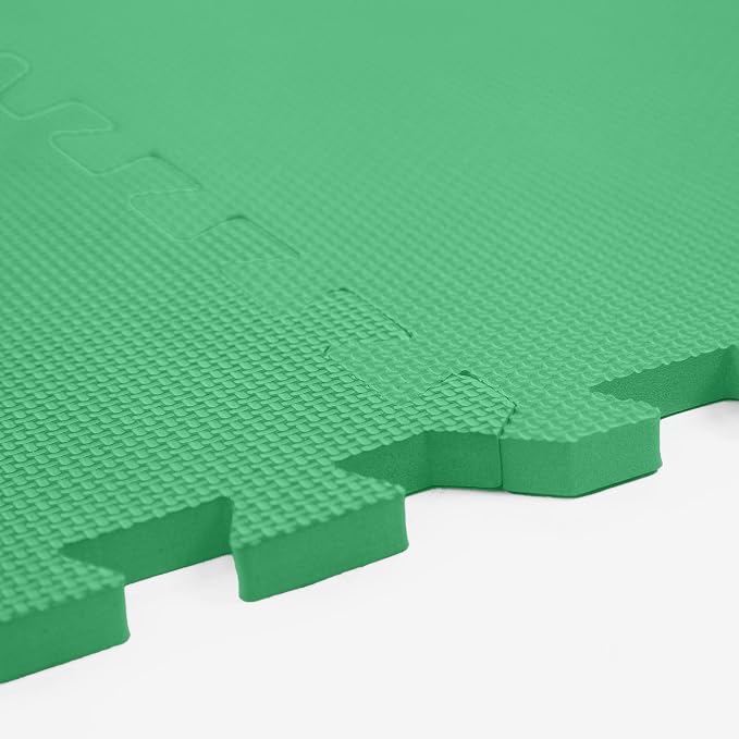 Flooring Inc's Puzzle Exercise Mats, EVA Foam Interlocking Floor Mats for Protective, Cushioned Workout Flooring for Home and Gym Equipment, Multiple Sizes & Colors