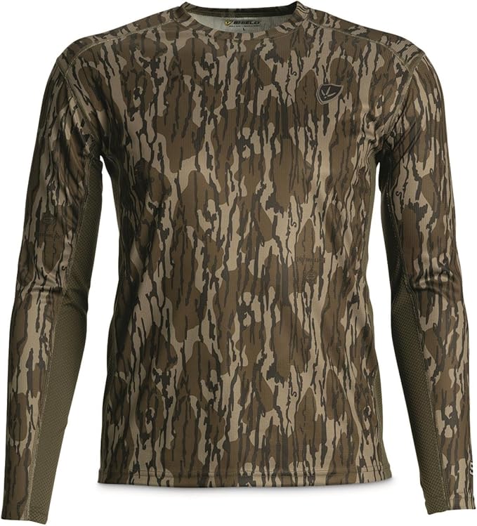 BLOCKER OUTDOORS Finisher Turkey Hunting Long Sleeve Performance Tee – Lightweight, Moisture-Wicking Camo Shirt