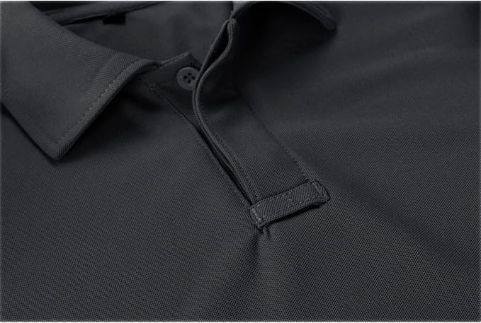 ZITY Mens Polo Shirt Short Sleeve Sports Tactical T-Shirt Athletic Golf Polos Daily Casual Stylish Collared Shirts for Men