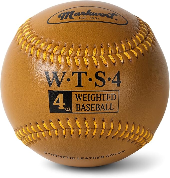 Markwort Synthetic 9-Inch Cover Weighted Baseball