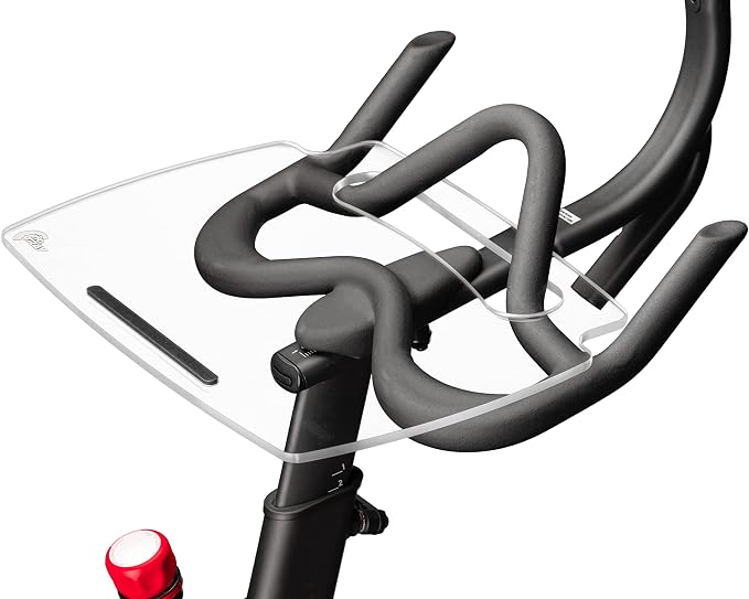The Tray-E & Pivot-E, Compatible with Echelon Bikes | Made in The USA - 360 Movement Adjuster for Bikes at Home, Echelon Exercise Bike Screen
