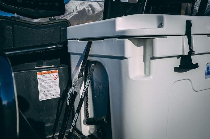 Tie-Down Kit for Coolers | Universal Ice Chest Tie-Down Straps for Boats, Trailers, Trucks, ATVs and More |