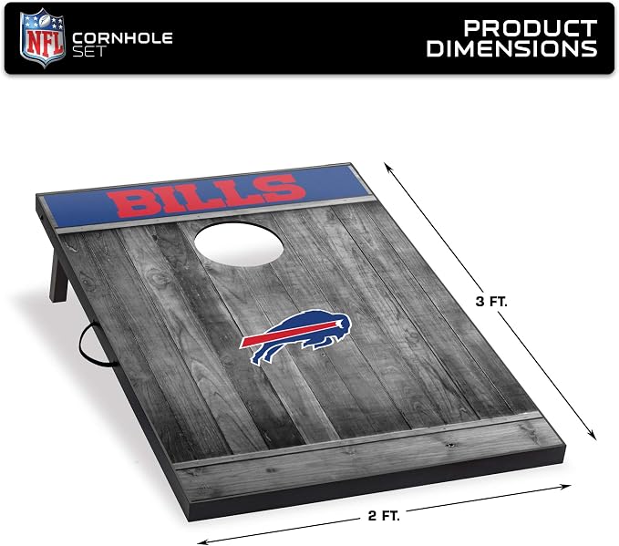 Wild Sports 2'x3' MDF Wood NFL Cornhole Set
