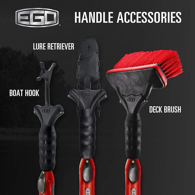 EGO Mini Fish Gripper Tool with Magnetic Release, Extra Wide Jaw, Ergonomic Foam Grip, Aluminum Body, Ideal Fish Lip Gripper for Freshwater and Saltwater, Fishing Gear Compact & Lightweight